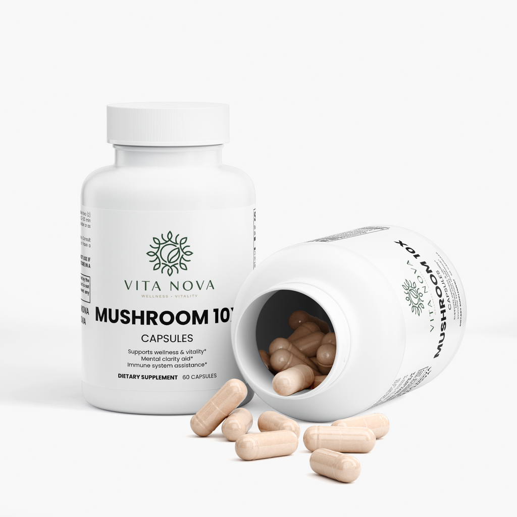 Mushroom Complex 10X — Inmunidad, Mente y Energía